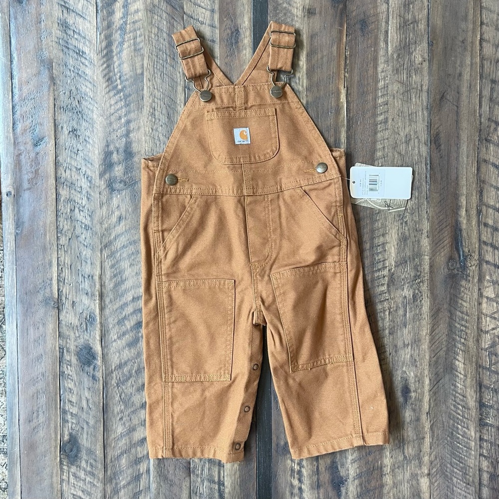 Carhartt overalls. Size 9 months.